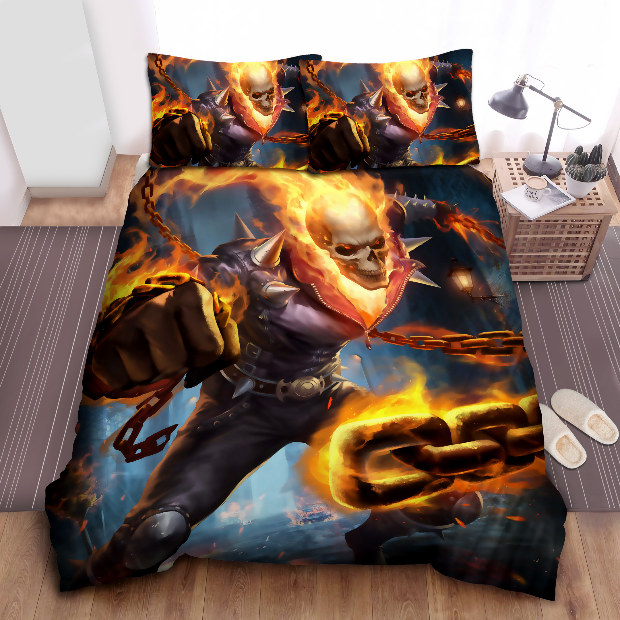 johnny blaze the ghost rider duvet cover bedroom sets comfortable bedding sets 1oxsg