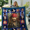 johnny depp 2 quilt blanket for fans home decor gift 2