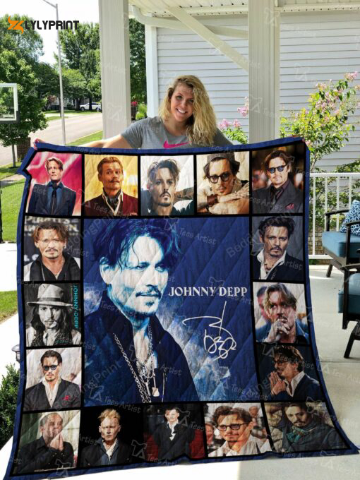 johnny depp quilt blanket 2