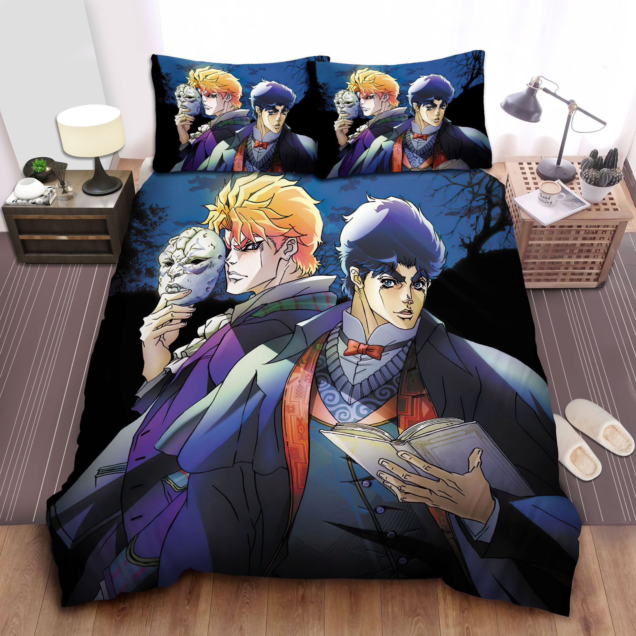 jojo bizarre adventure duvet cover bedroom sets comfortable bedding sets uy27f