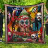 joker the clown premium quilt blanket movie home decor custom for fans lftkj