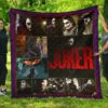 joker the clown premium quilt blanket movie home decor custom for fans mg4k1