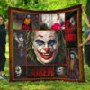 joker the clown premium quilt blanket movie home decor custom for fans udwk1