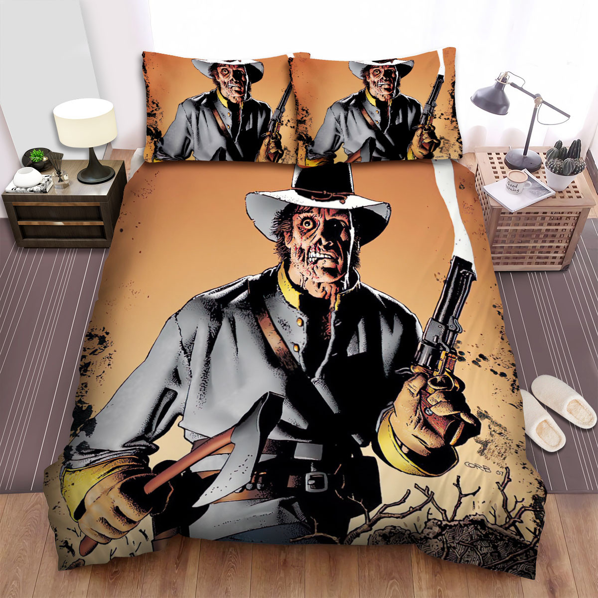 jonah hex angry bed sheets spread comforter duvet cover bedding sets 0zrya