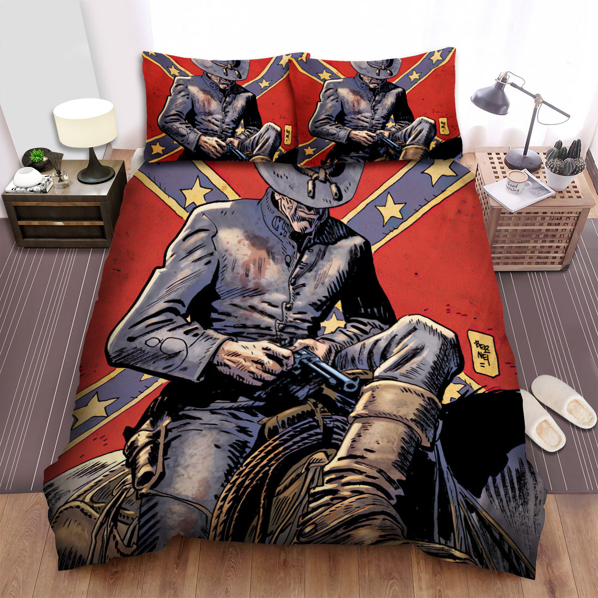 jonah hex same gun bed sheets spread comforter duvet cover bedding sets rjsuc