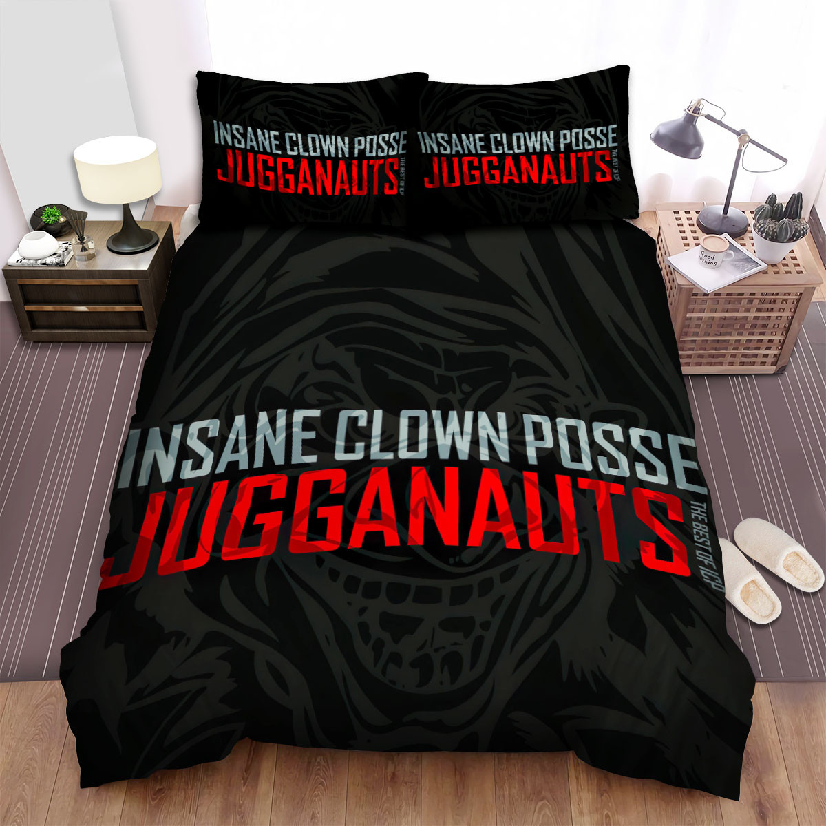 jugganauts insane clown posse bed sheets spread comforter duvet cover bedding sets 0mqec