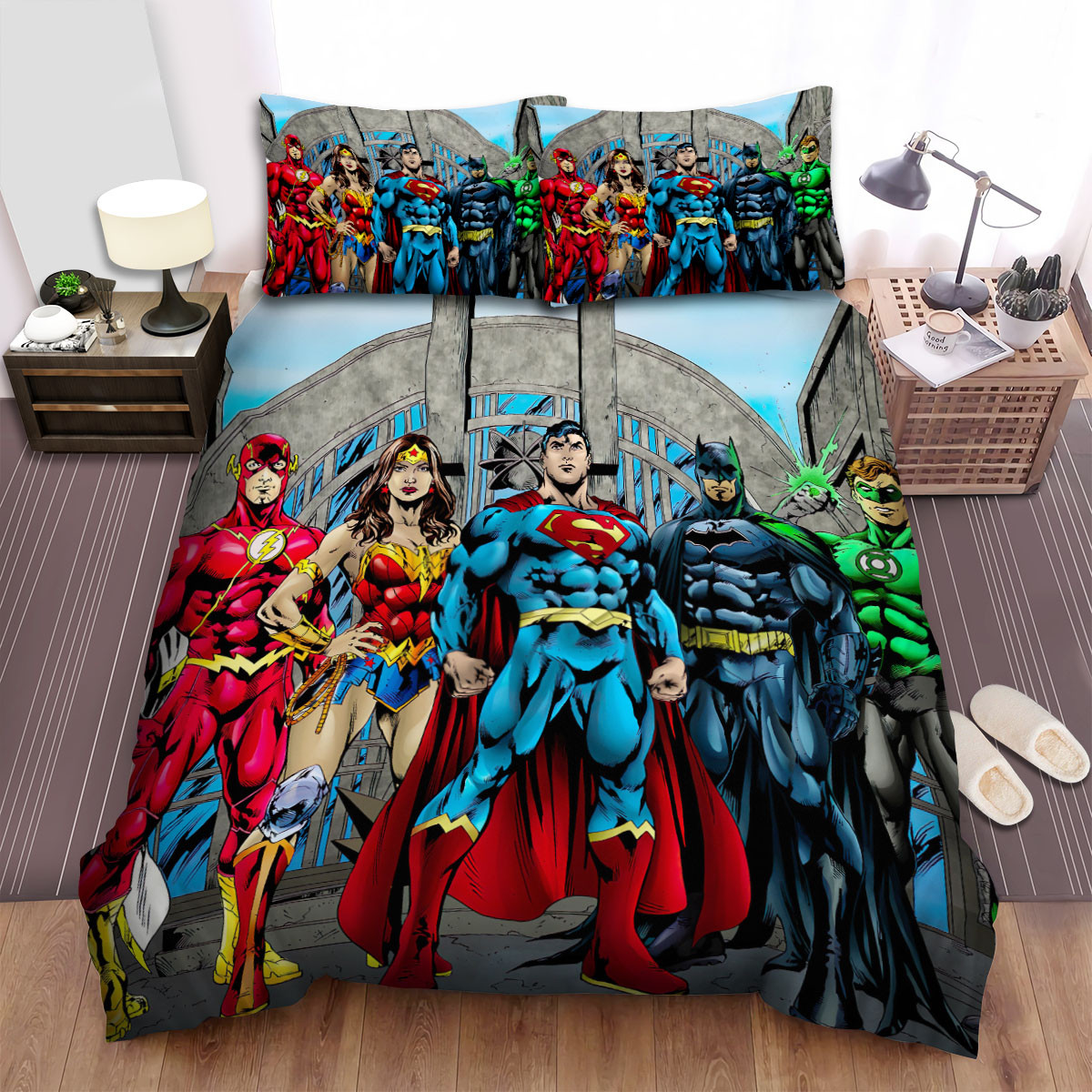 justice league group photo duvet cover bedroom sets comfortable bedding sets j38r6