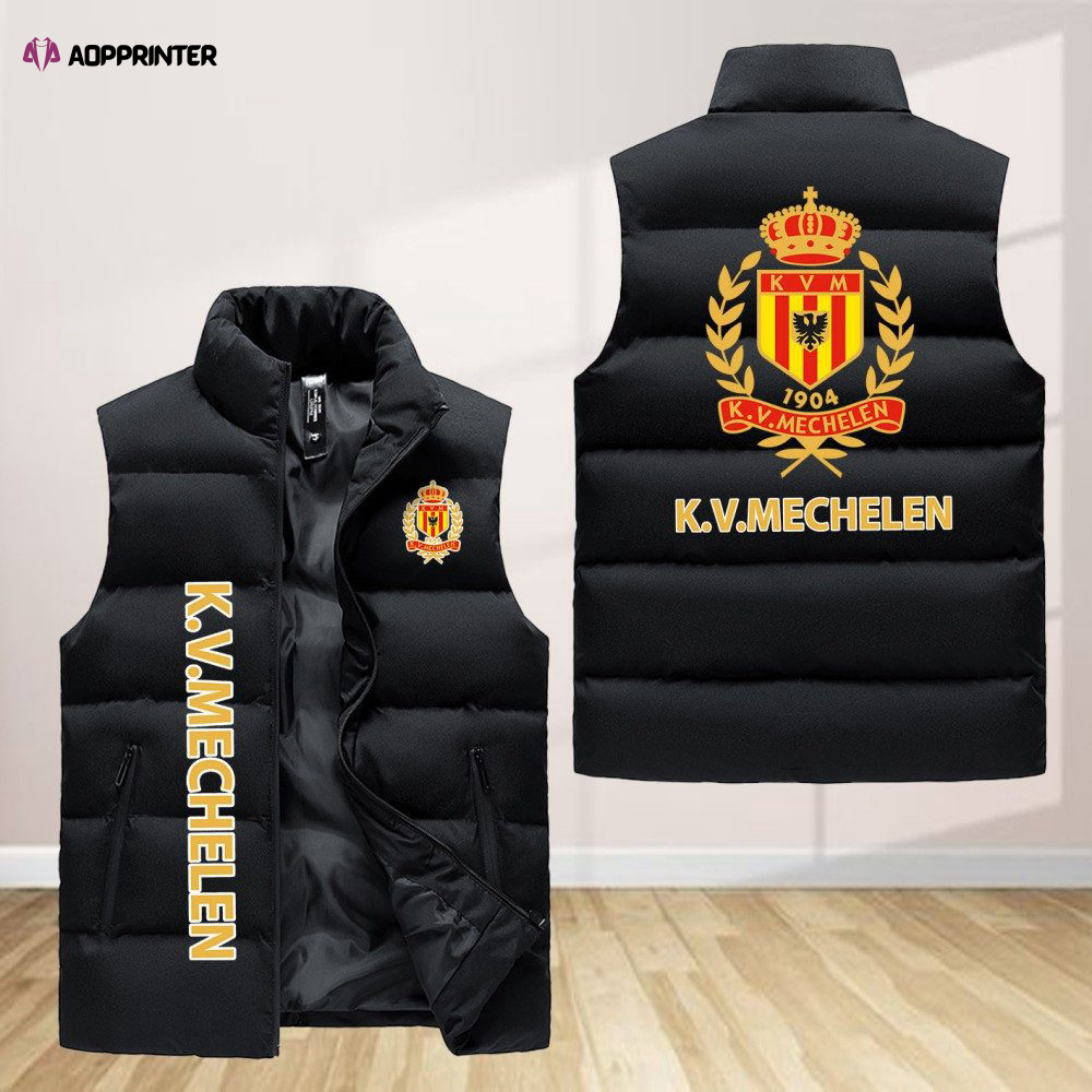 k v mechelen sleeveless puffer jacket custom for fans gifts