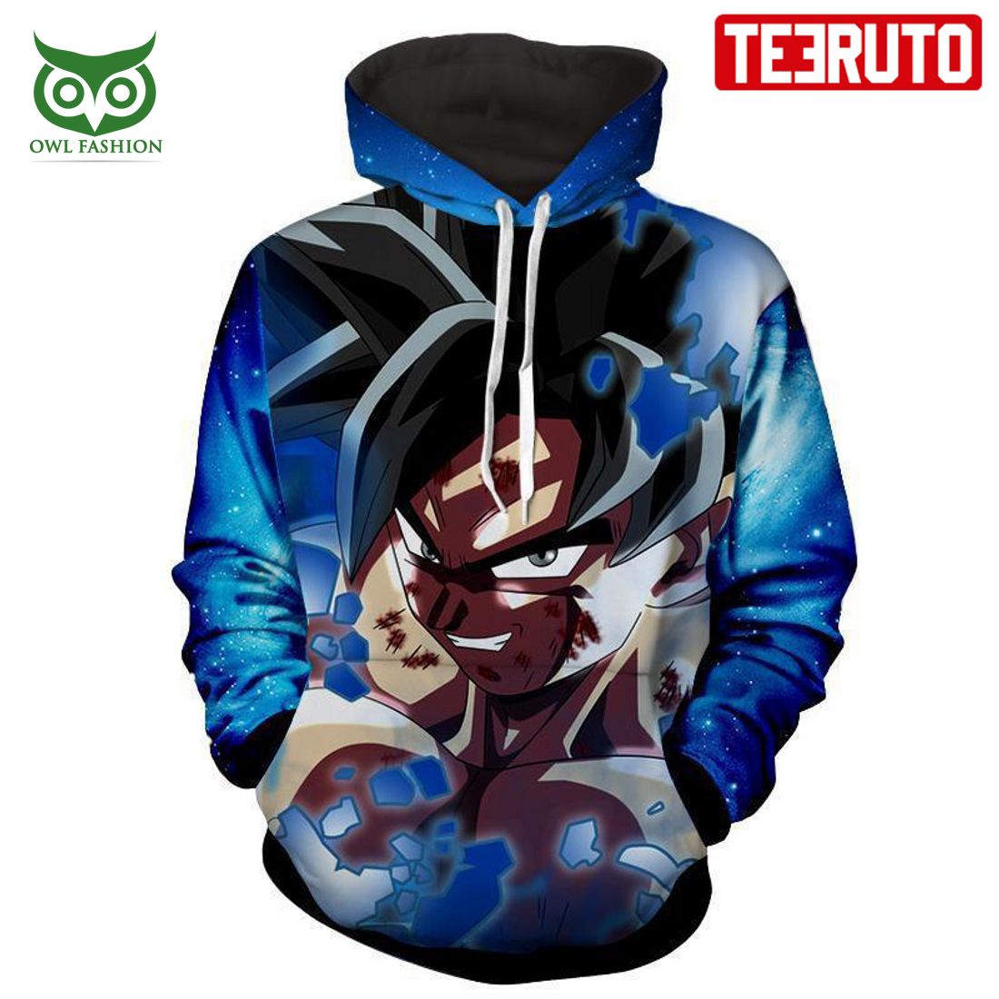 kame style goku dragon ball z anime hd 3d aop hoodie 1 0FbOm