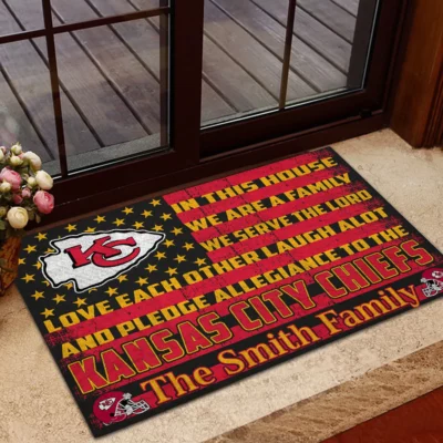 kansas city chiefs american flag family personalized doormat 400x400 1