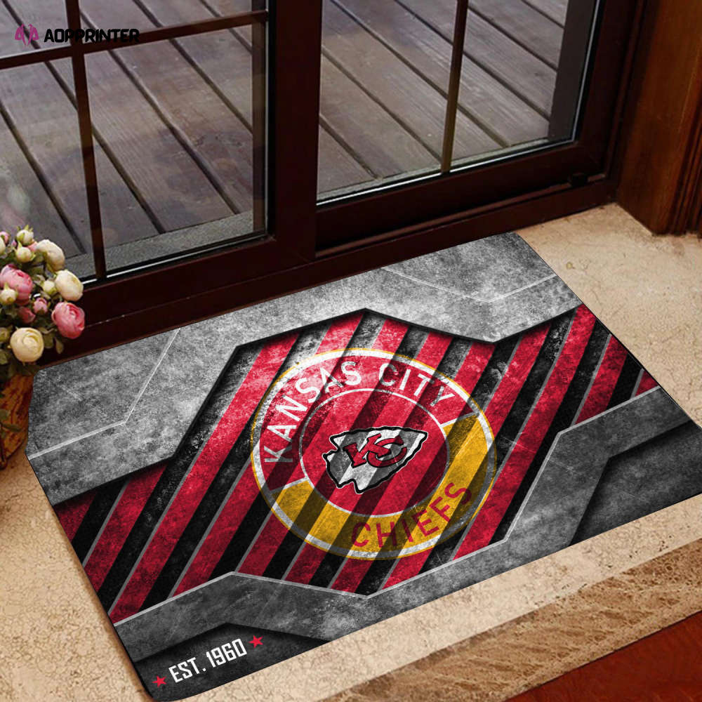 kansas city chiefs doormat best gift for home decor