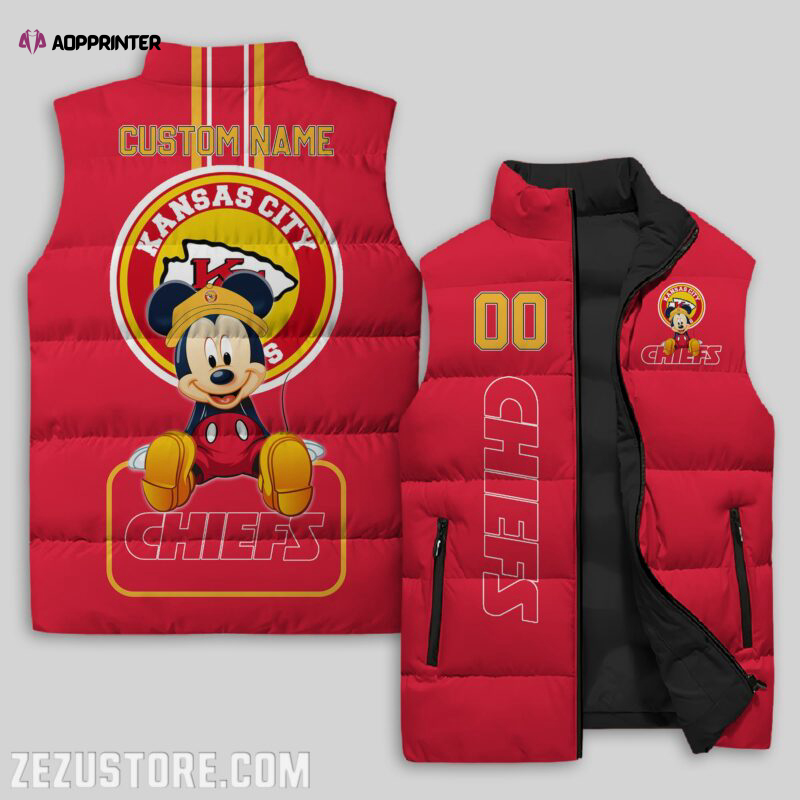 kansas city chiefs nfl sleeveless puffer jacket custom for fans gifts 15