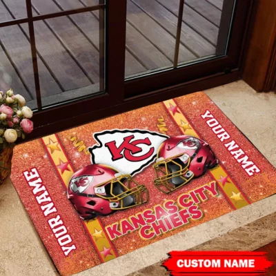 kansas city chiefs personalized helmets doormat 400x400 1