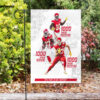 kansas city chiefs team v10 double sided printing garden flag home decor gifts