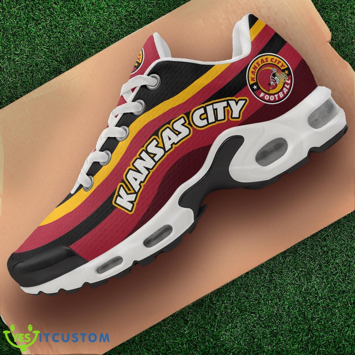 kansas city football air cushion shoes