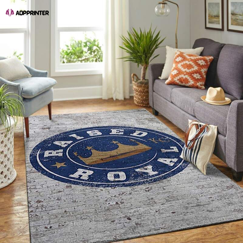 kansas city royals rug living room floor decor fan gifts 3