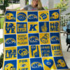 kent state golden flashes 3 quilt blanket for fans home decor gift