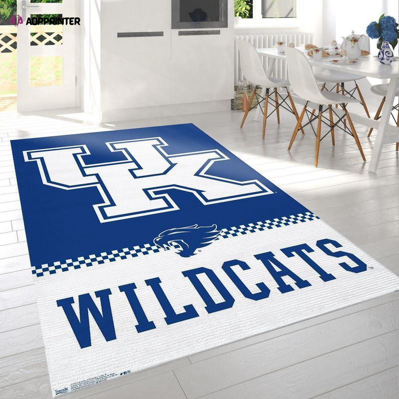 kentucky wildcats rug living room floor decor fan gifts 3