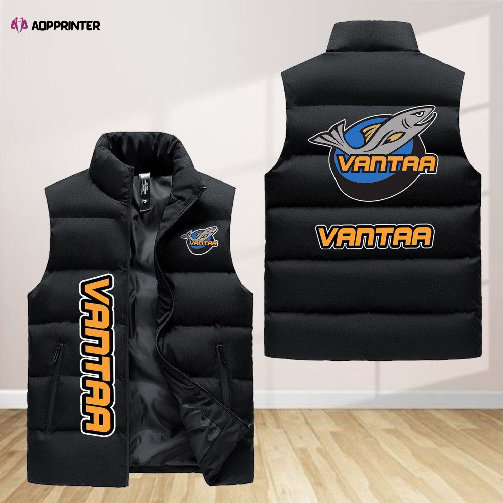 kiekko vantaa sleeveless puffer jacket custom for fans gifts