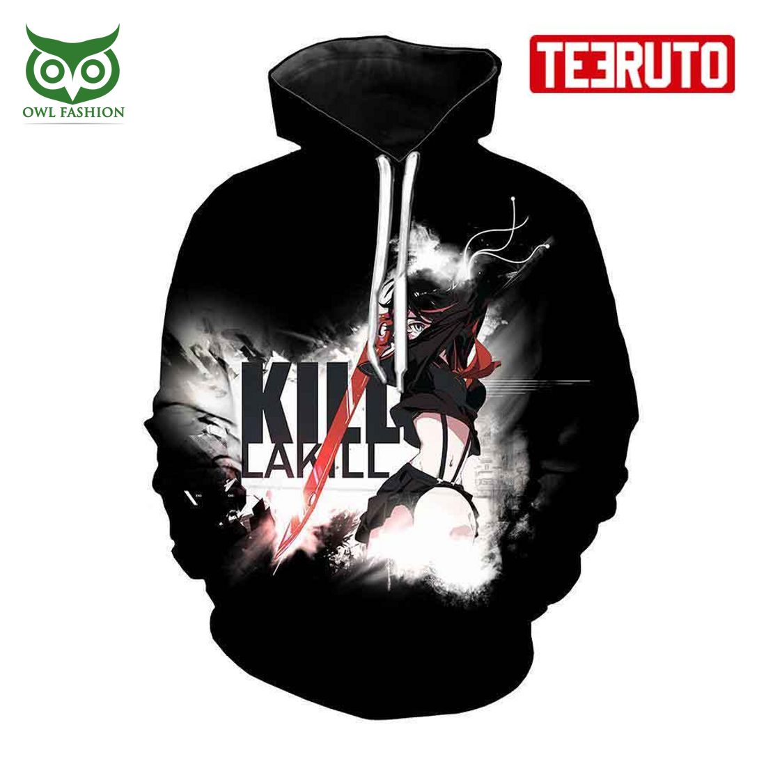 kill la kill overhead scissor blade anime hd 3d aop hoodie 1 NZcqN