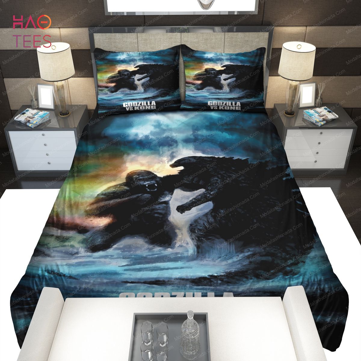 king kong vs godzilla bedding sets 1 675bz