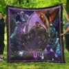 king tchalla black panther premium quilt blanket movie home decor custom for fans hcbhn