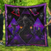 king tchalla black panther premium quilt blanket movie home decor custom for fans p0ph4