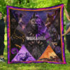 king tchalla black panther premium quilt blanket movie home decor custom for fans u5t2f