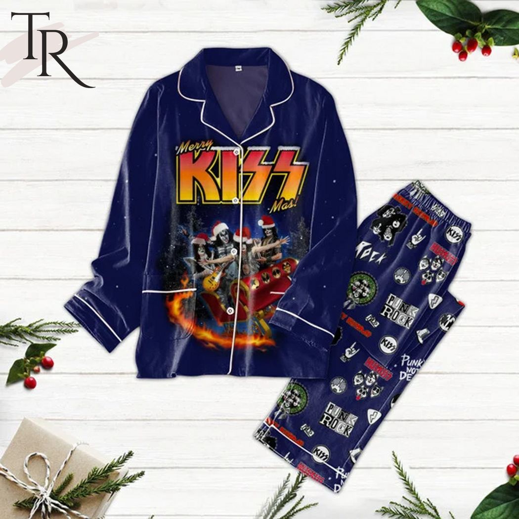 kiss band merry kissmas pajamas set 1 QFhwB