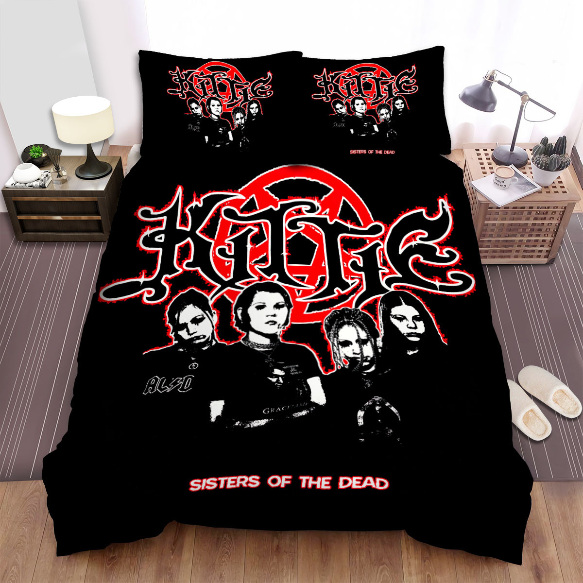 kittie band sisters of the dead duvet cover bedroom sets comfortable bedding sets y6uk0