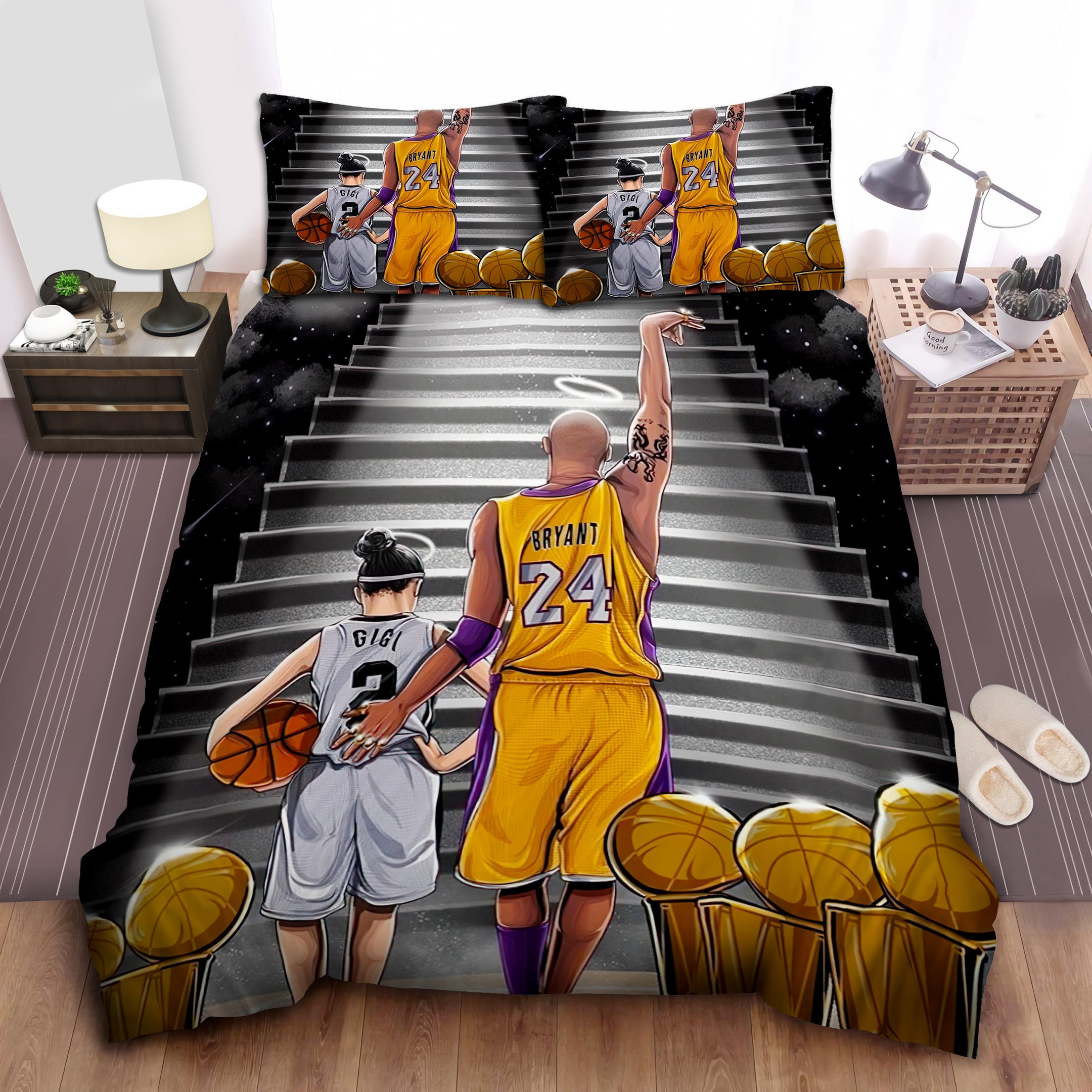 kobe bryant gigi duvet cover bedroom sets comfortable bedding sets hveq3