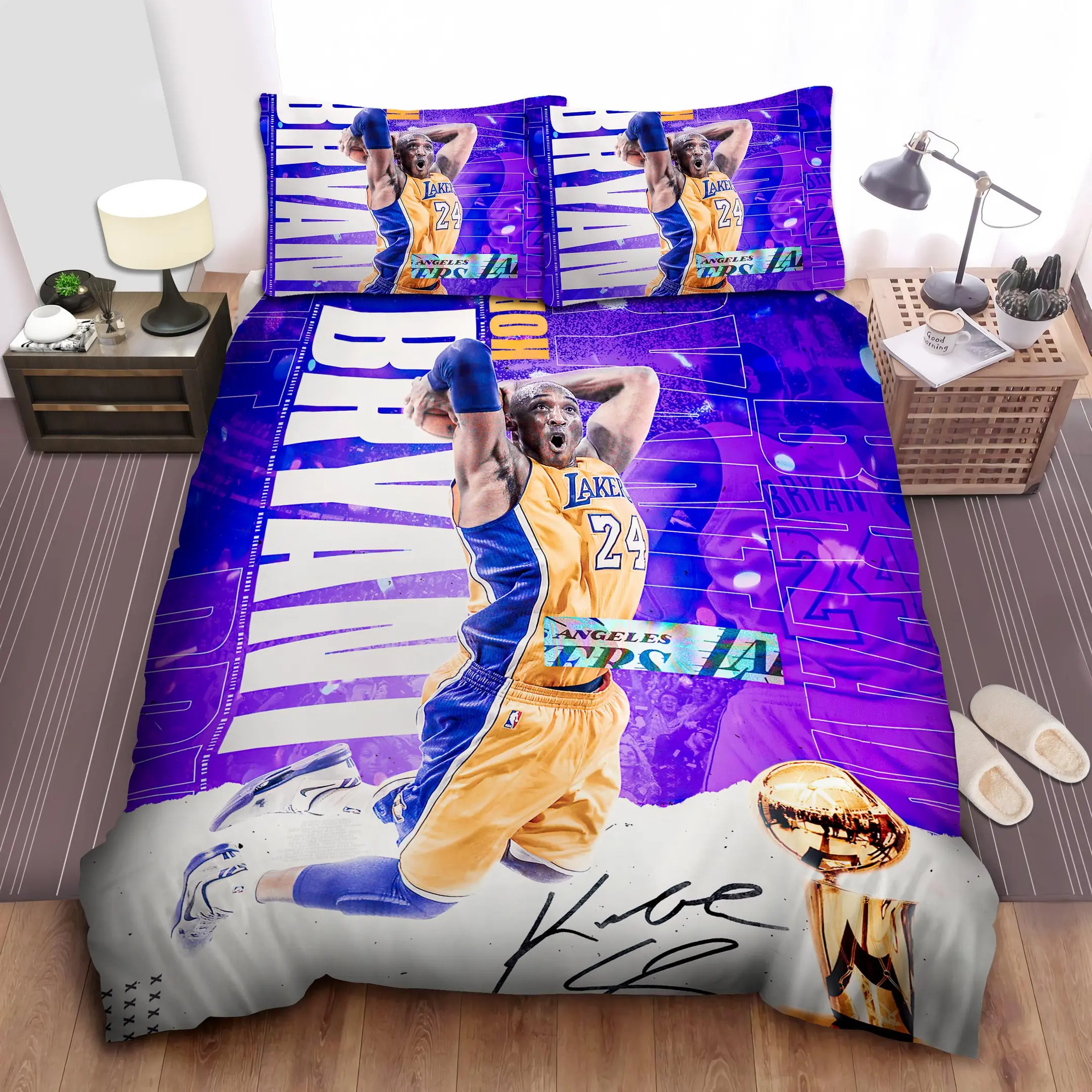 kobe bryant signature duvet cover bedroom sets comfortable bedding sets 3xfkg
