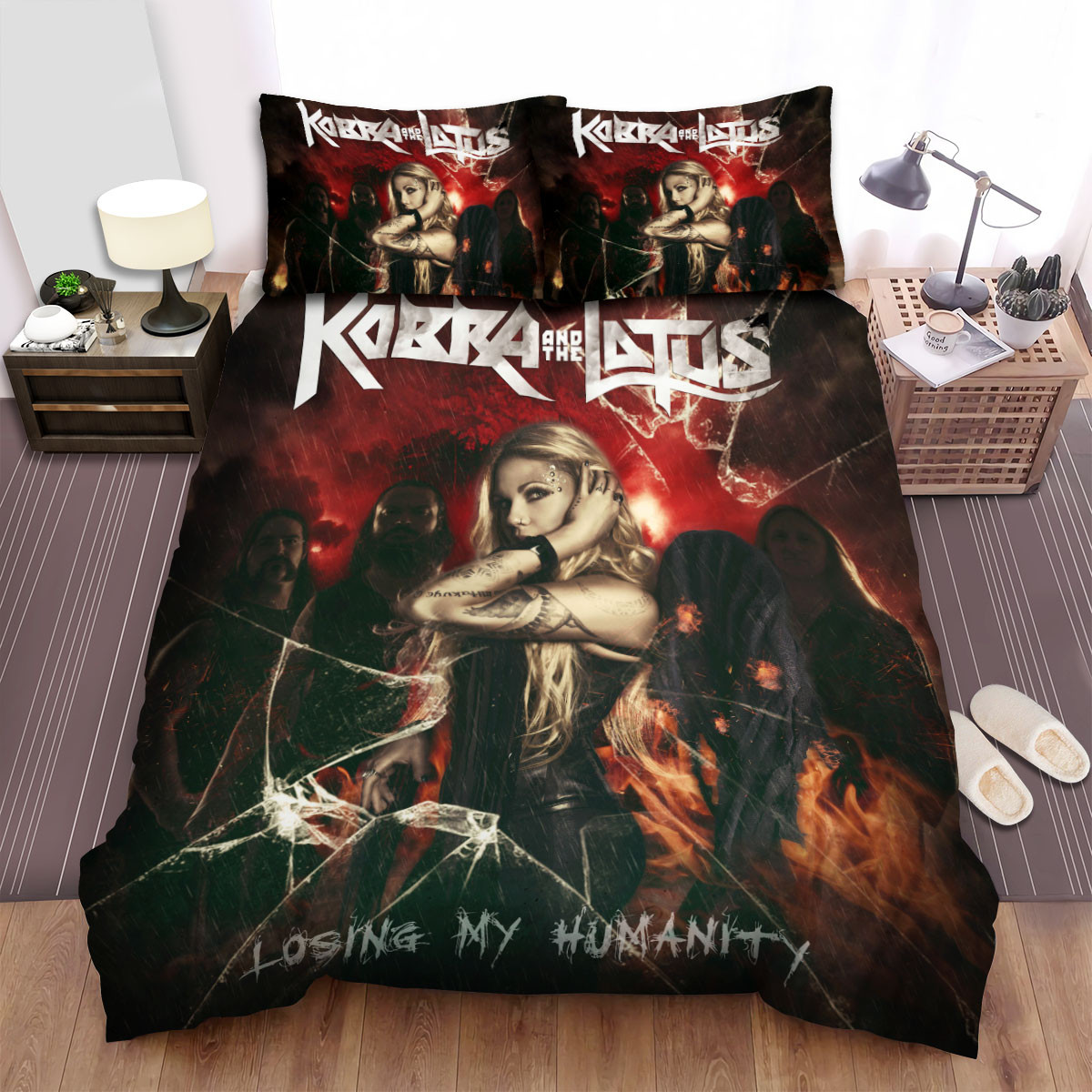 kobra and the lotus band losing my humanity bed sheets spread comforter duvet cover bedding sets said3