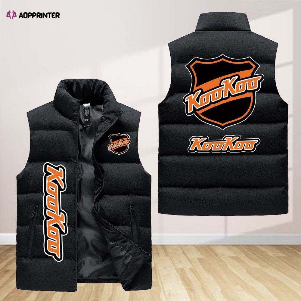 kookoo sleeveless puffer jacket custom for fans spj0350