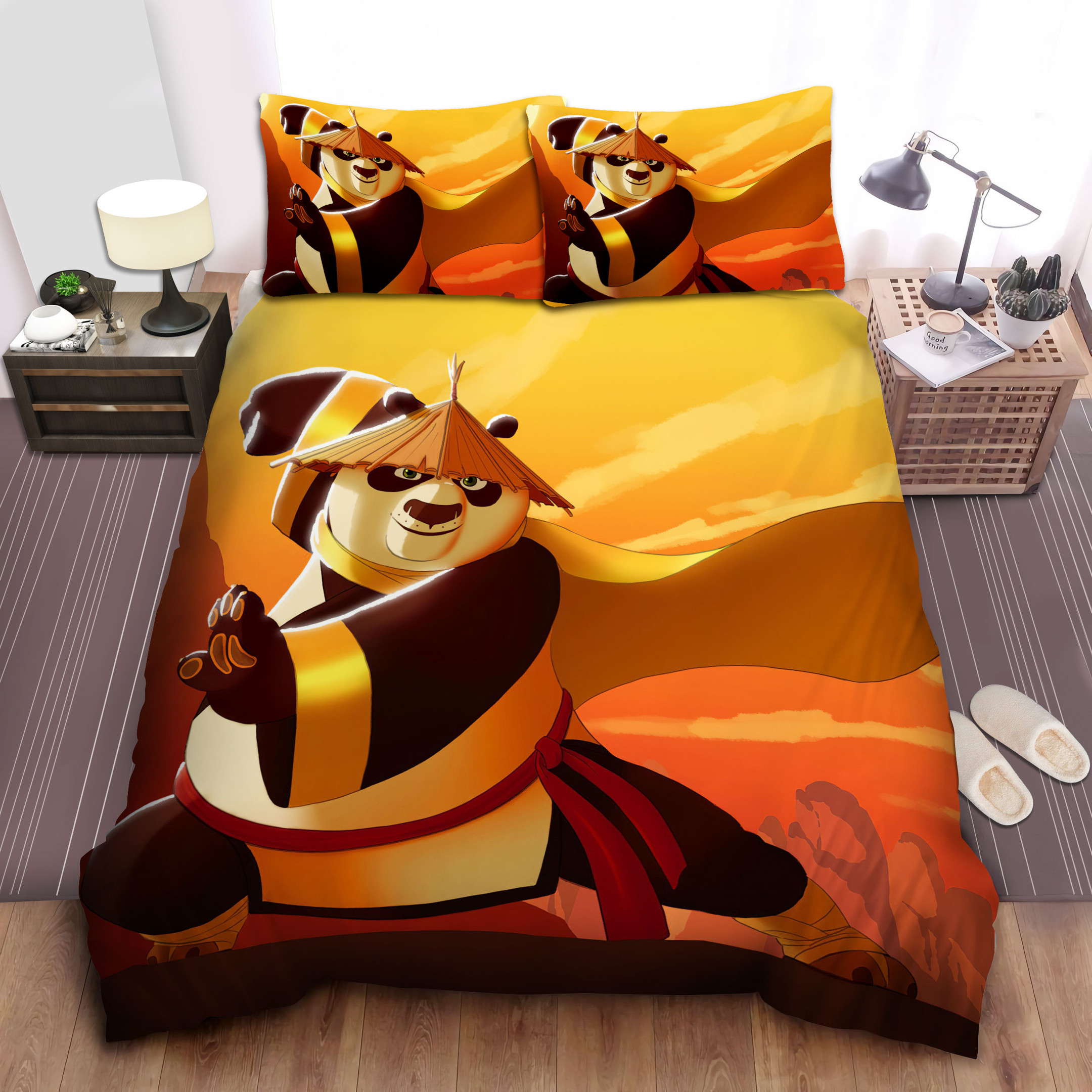 kung fu panda dragon warrior bed sheets spread comforter duvet cover bedding sets qx2k4