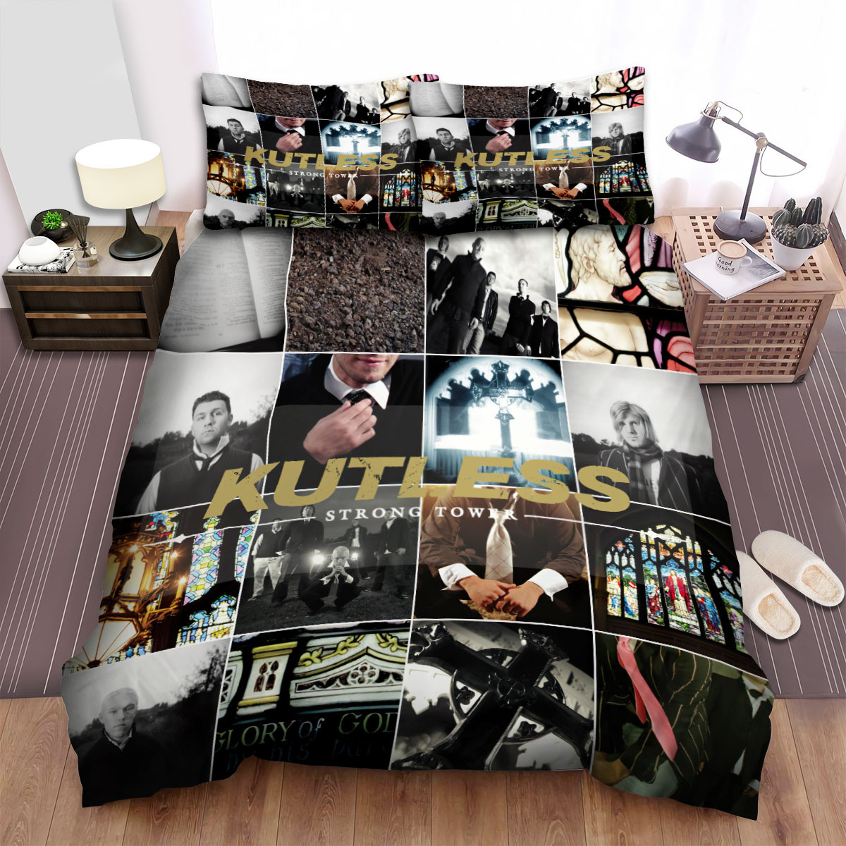 kutless band album strong tower bed sheets spread comforter duvet cover bedding sets mykzt