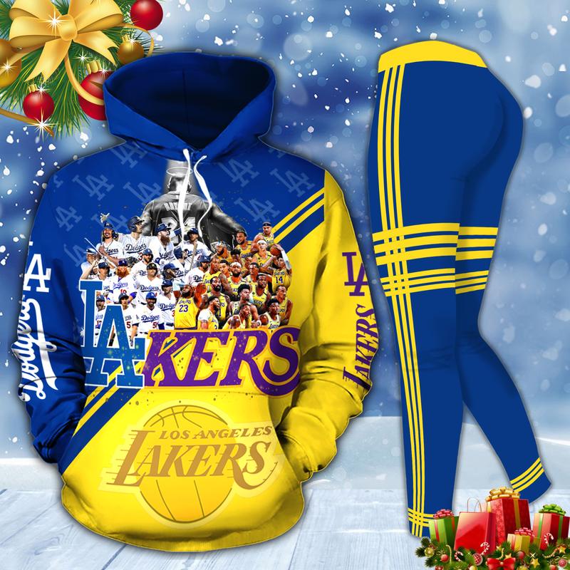 la lakers dodgers nba mlb hoodie leggings sport clothing clothes outfit for women 101 hcstwo6id