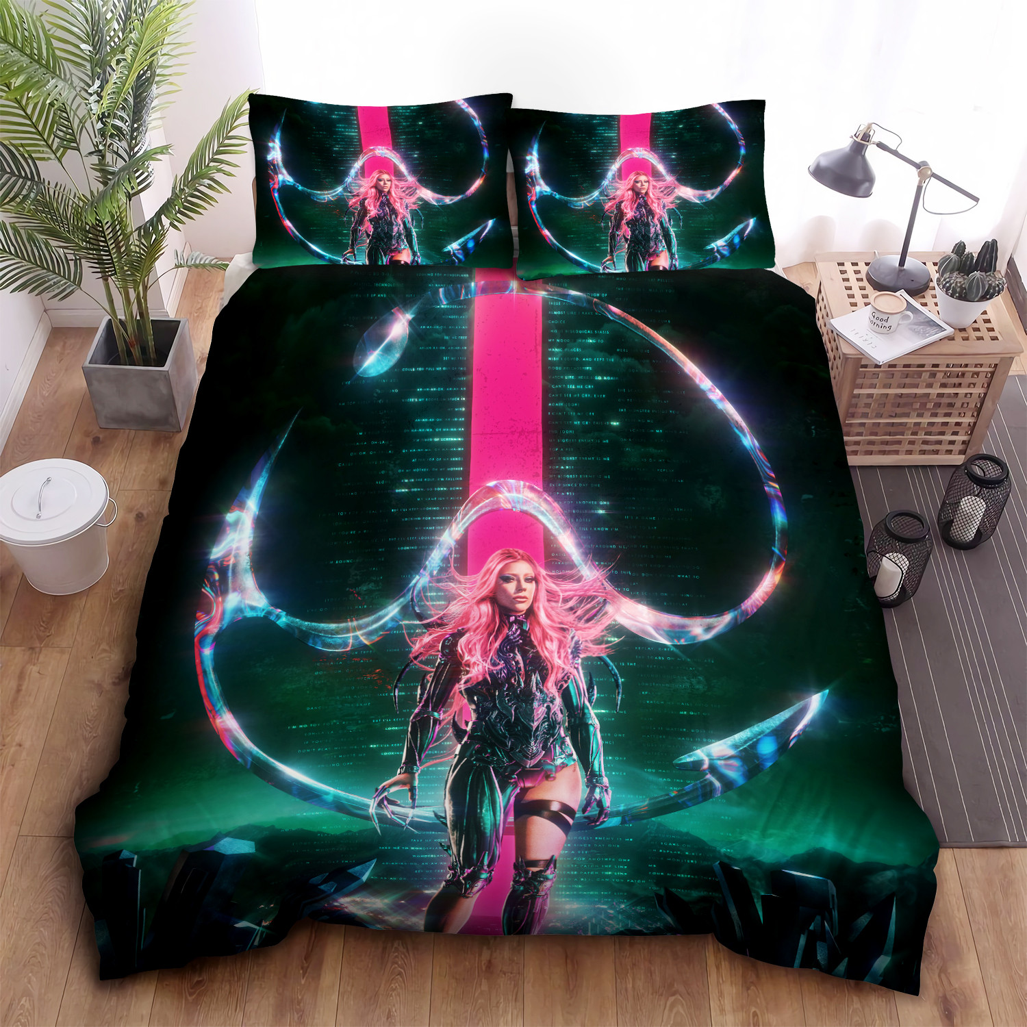 lady gaga chromatica album duvet cover bedroom sets comfortable bedding sets l1you