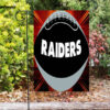 las vegas raiders ball double sided printing garden flag home decor gifts 1