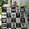 las vegas raiders quilt blanket for fans home decor gift 2a