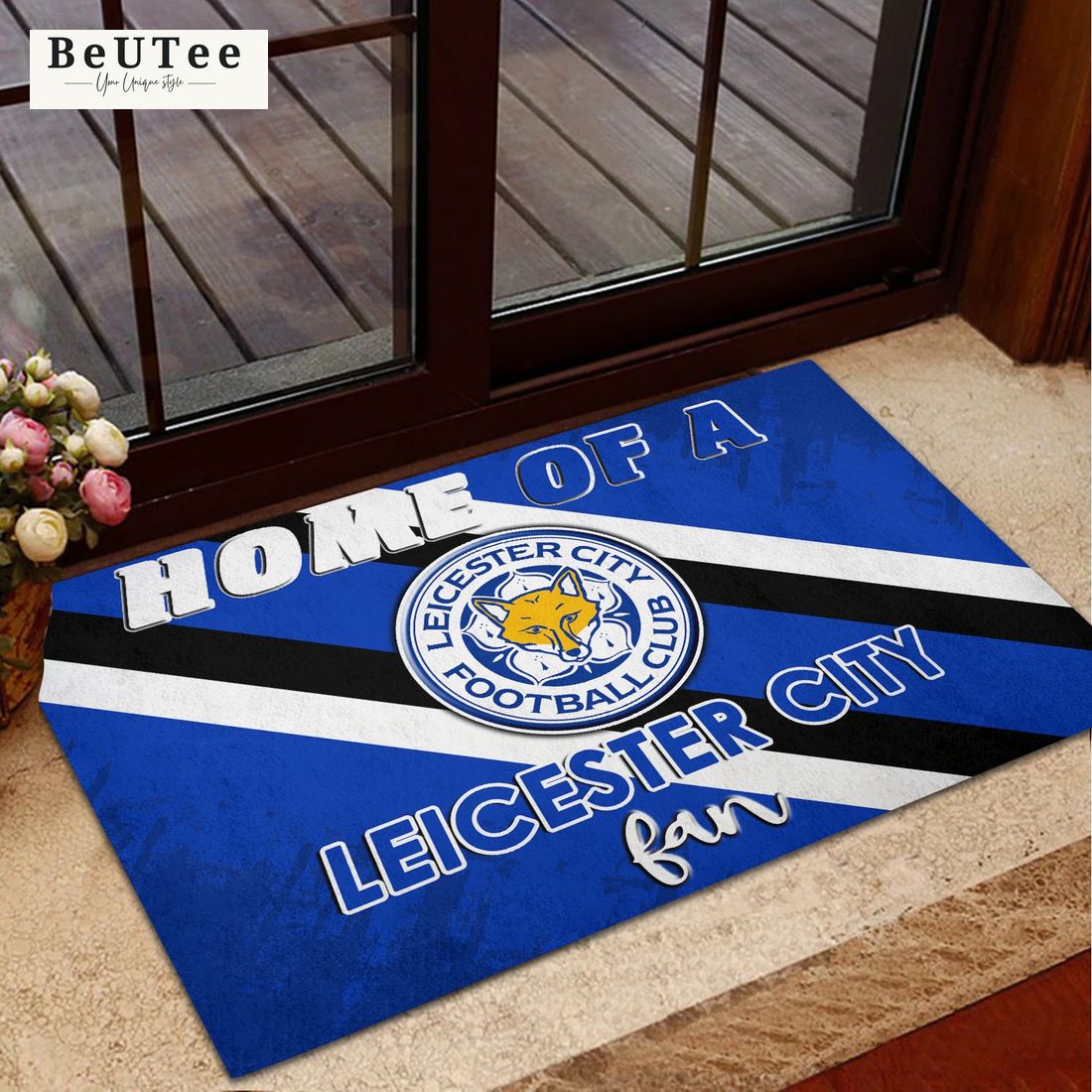 leicester city f c premier league custom doormat 1 717ng