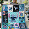 lilo stitch quilt blanket for fans home decor gift 2a