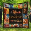 lion king quilt blanket for fan gift idea lveeo