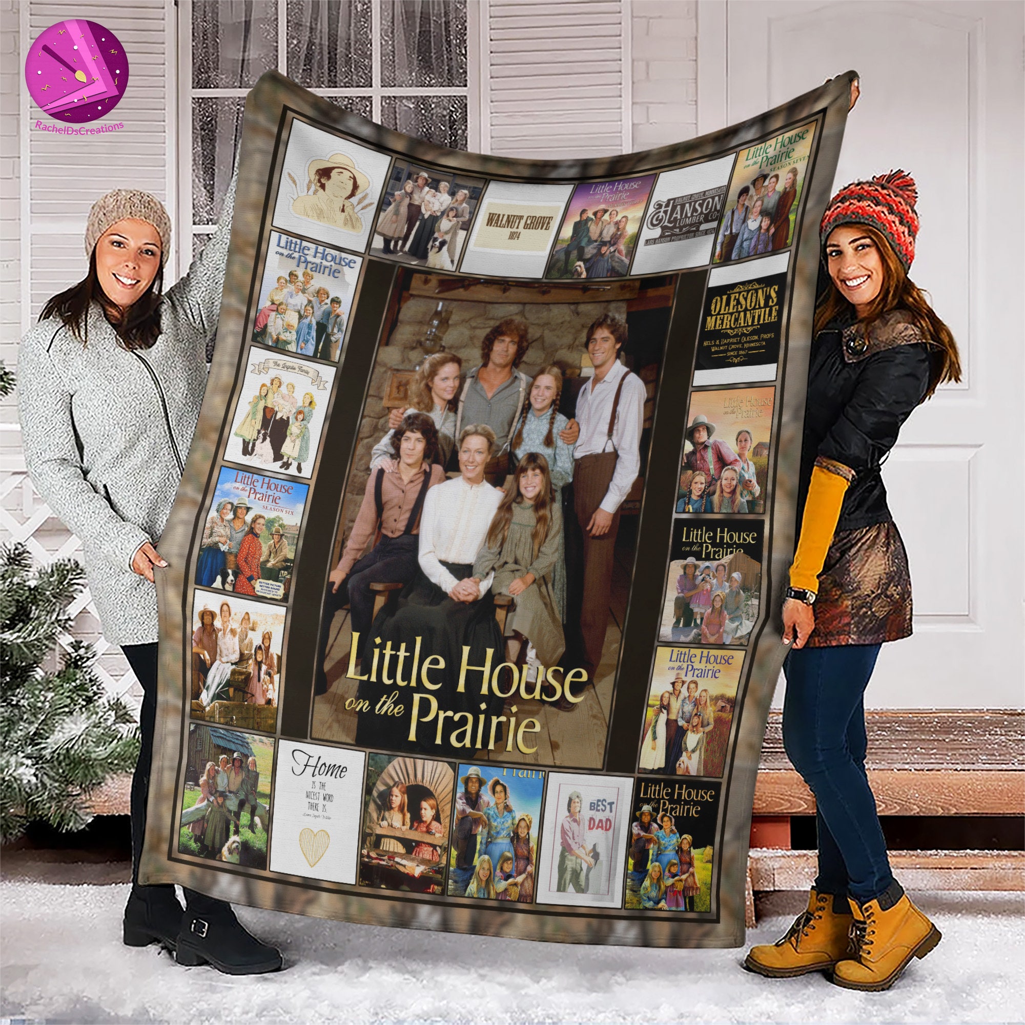 little house on the prairie blanket bdodu