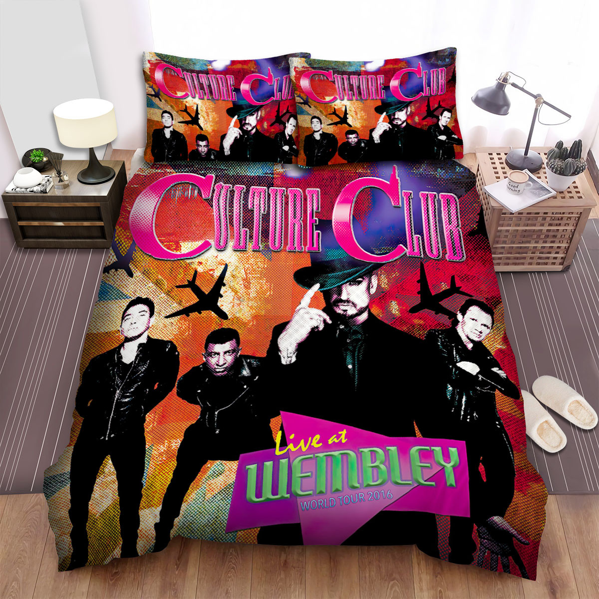 live at wembley culture club bed sheets spread comforter duvet cover bedding sets dznef