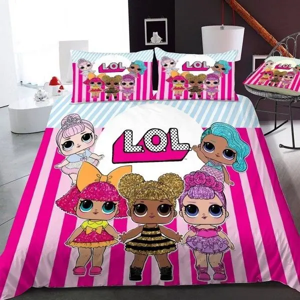lol surprise 11 duvet cover bedroom sets comfortable bedding sets uyqhl