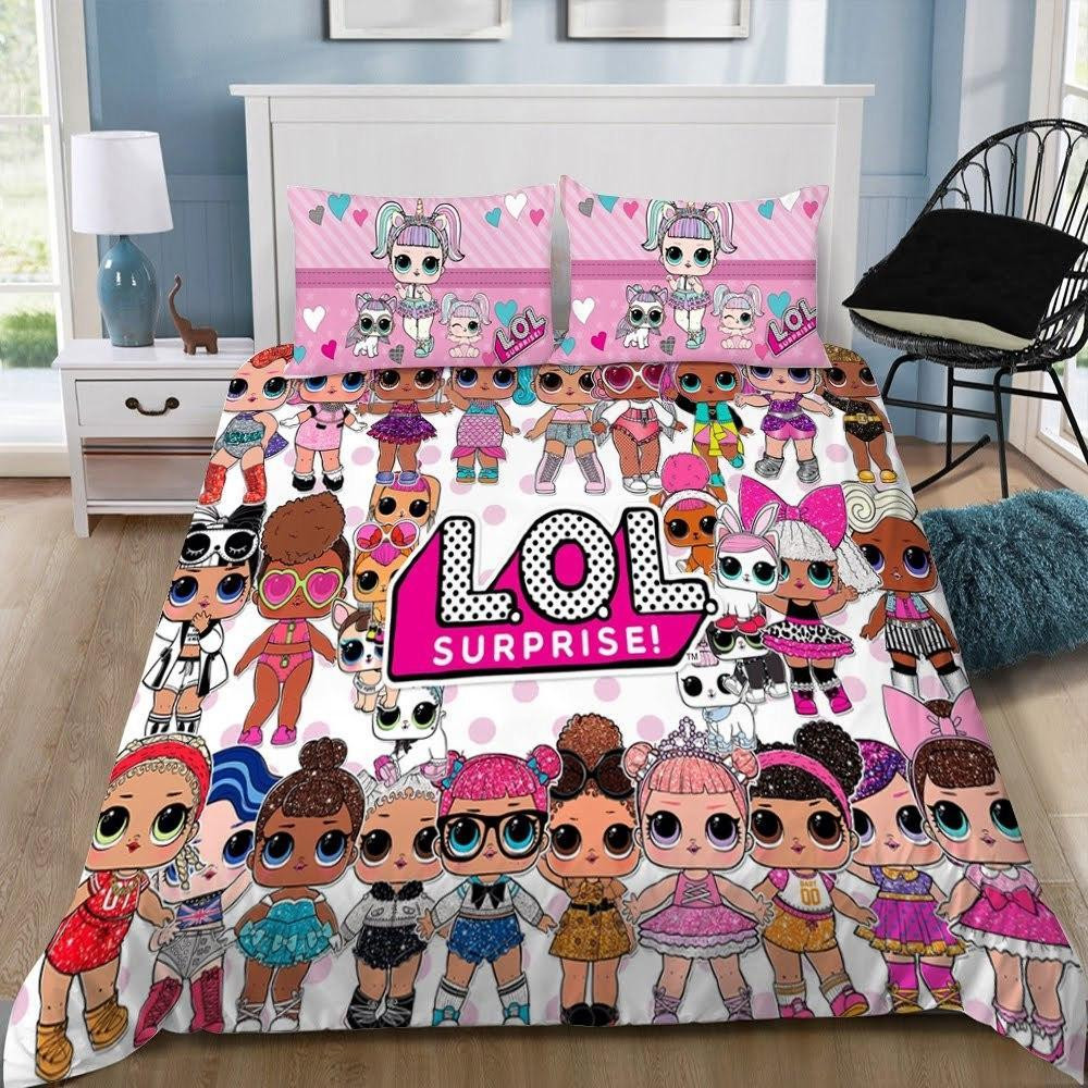 lol surprise duvet cover bedroom sets comfortable bedding sets jjo0l