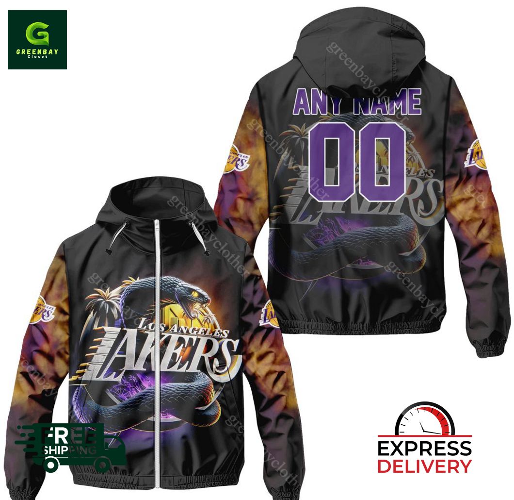 los angeles lakers nba personalized windbreaker jacket 1 waiPQ