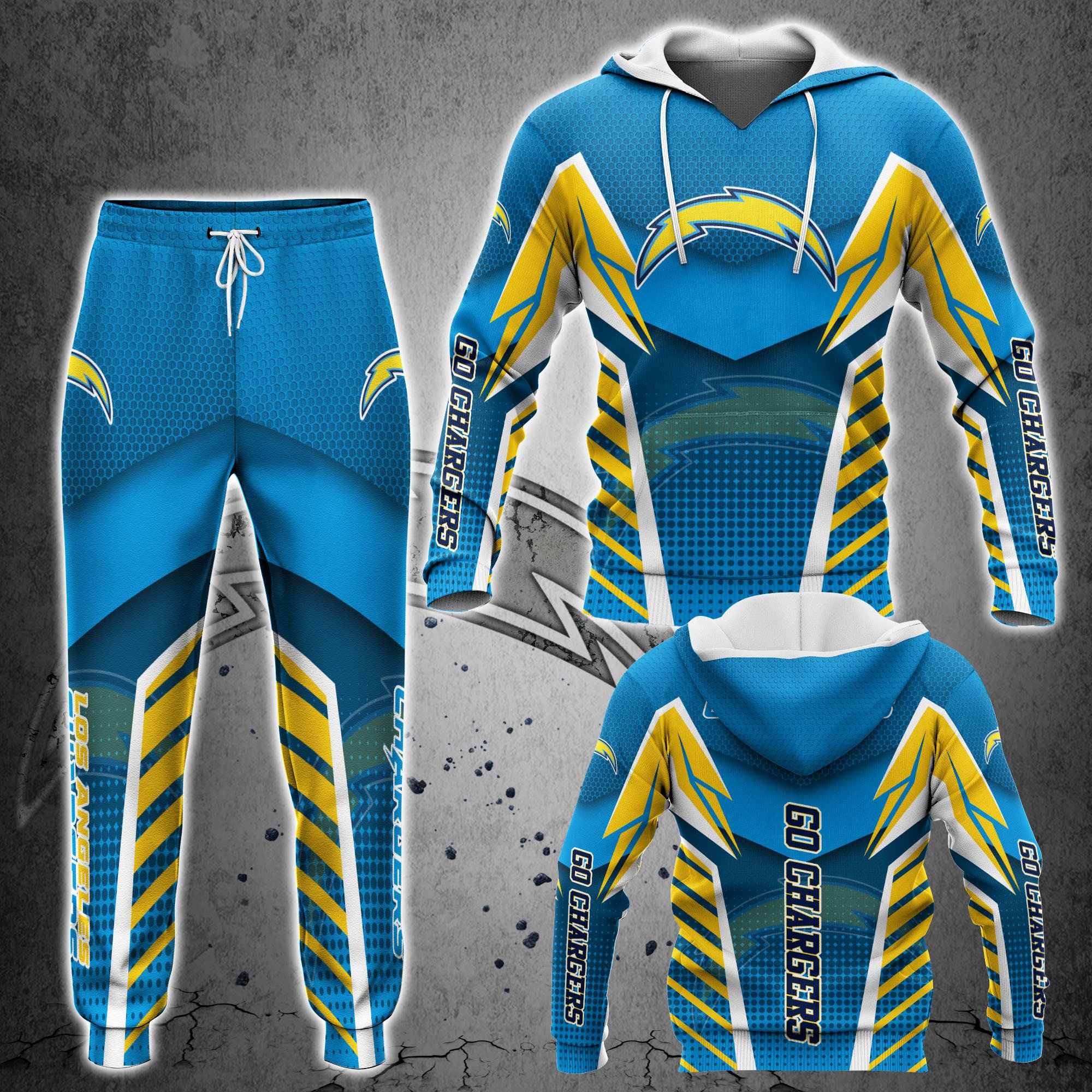 los angeles chargers nfl hoodie and joggers new collection for sports fans na25196 lafakoddev