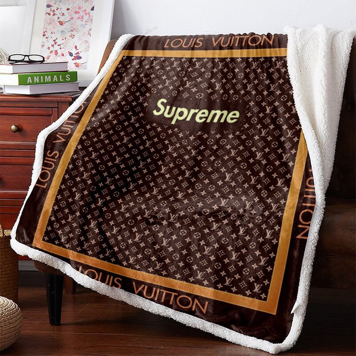 louis vuitton supreme luxury fleece blanket original 168 xqped